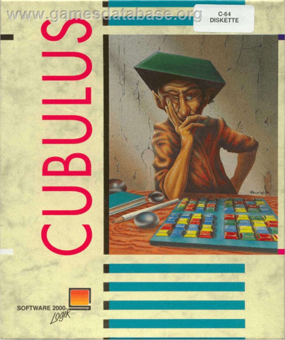 Cubulus - Commodore 64 - Artwork - Box