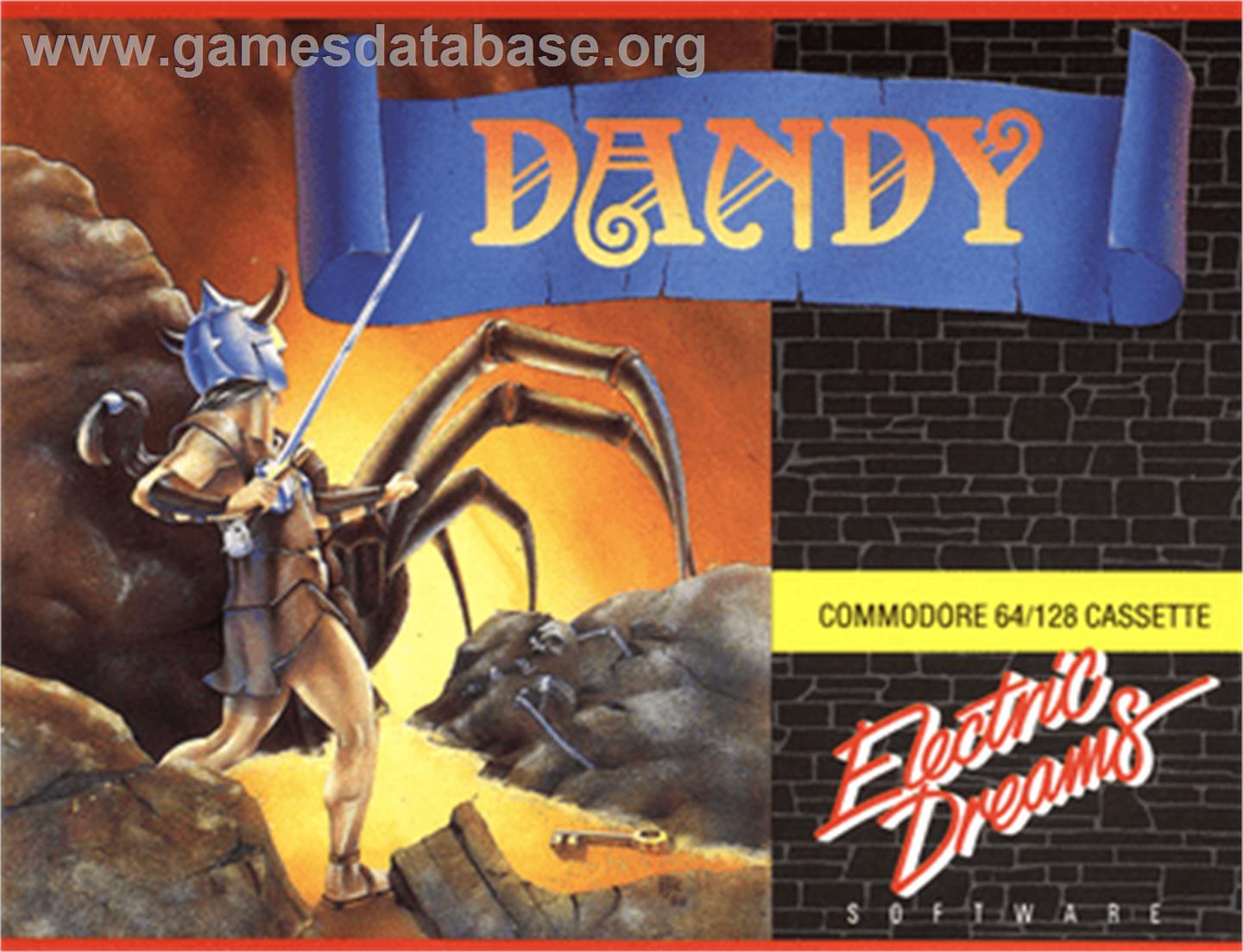 Dandy - Commodore 64 - Artwork - Box