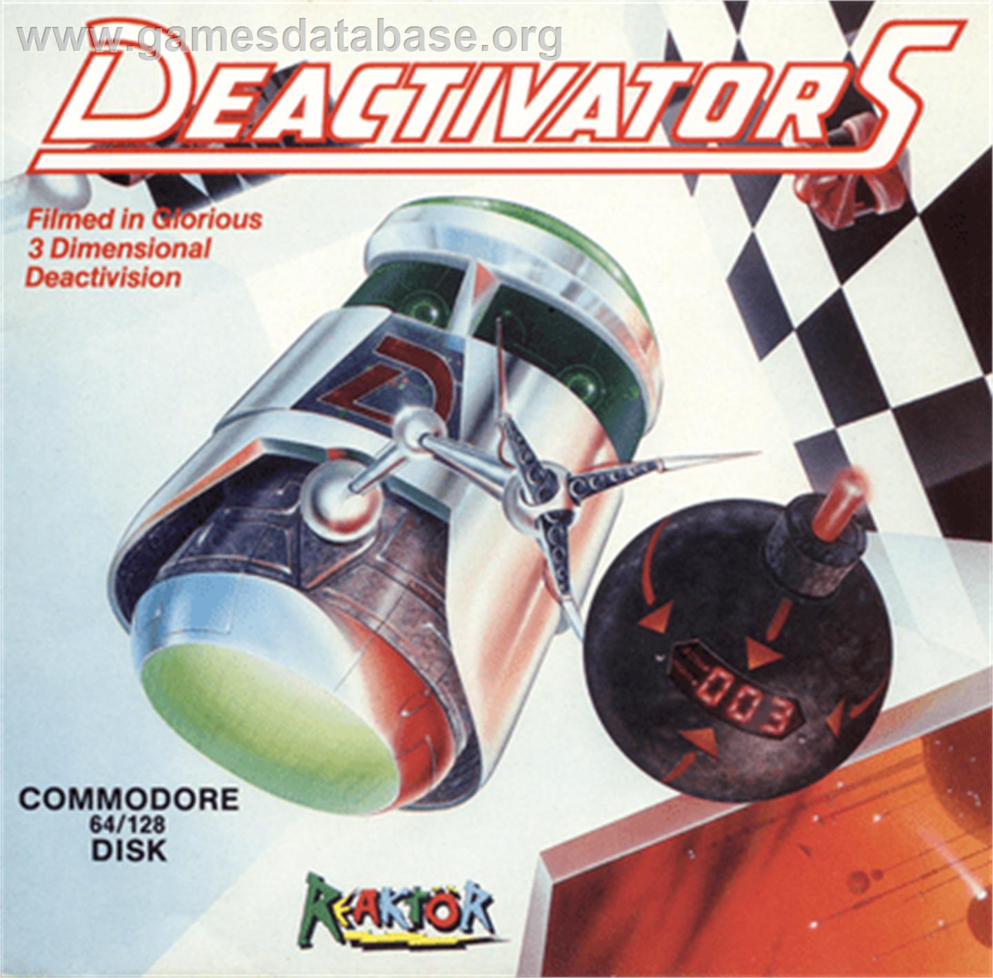 Deactivators - Commodore 64 - Artwork - Box