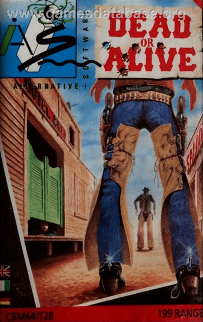 Dead or Alive - Commodore 64 - Artwork - Box