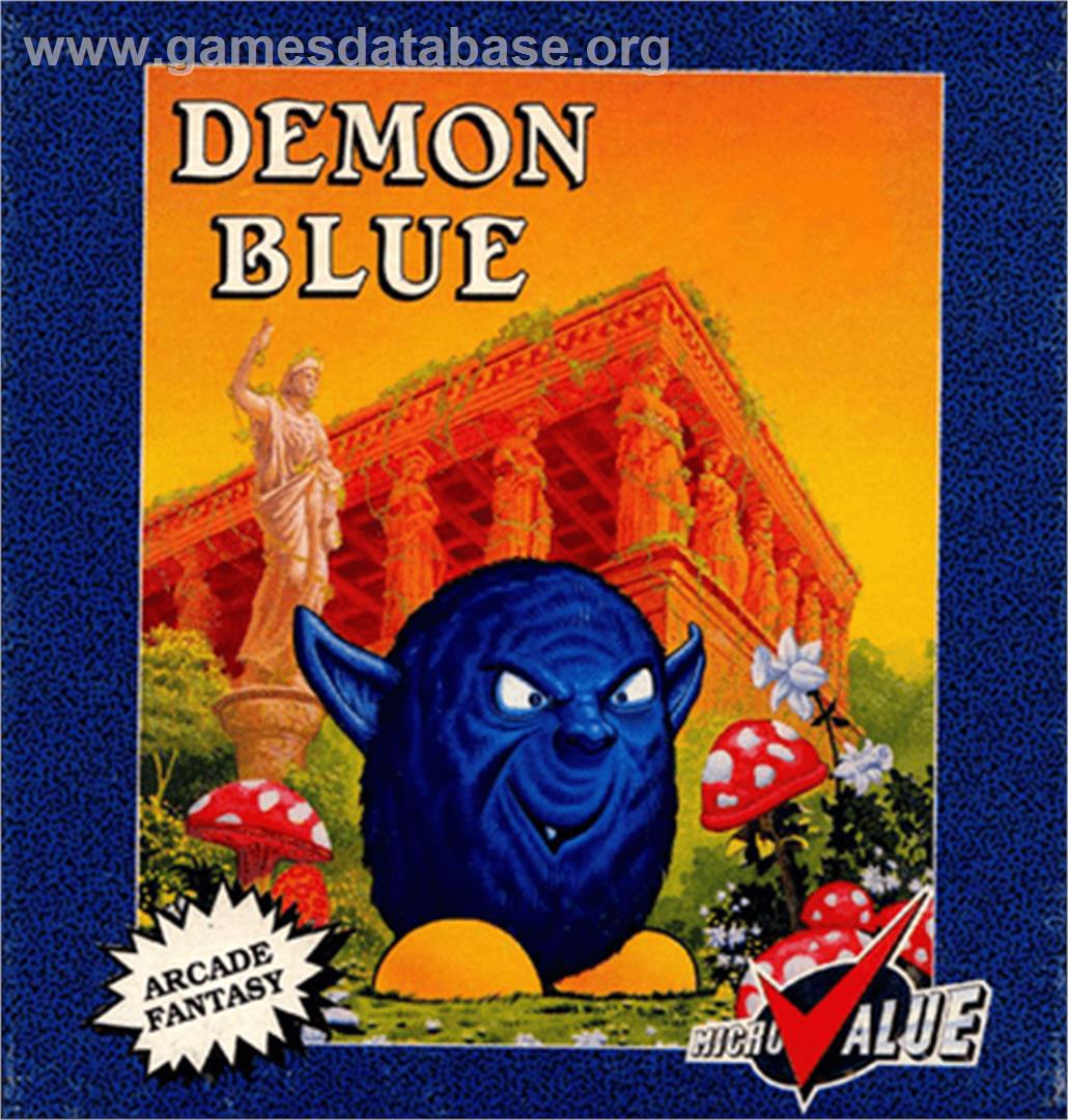 Demon Blue - Commodore 64 - Artwork - Box