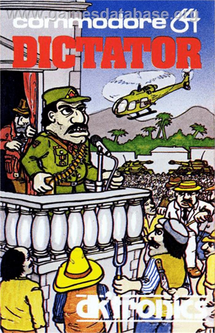 Dictator - Commodore 64 - Artwork - Box