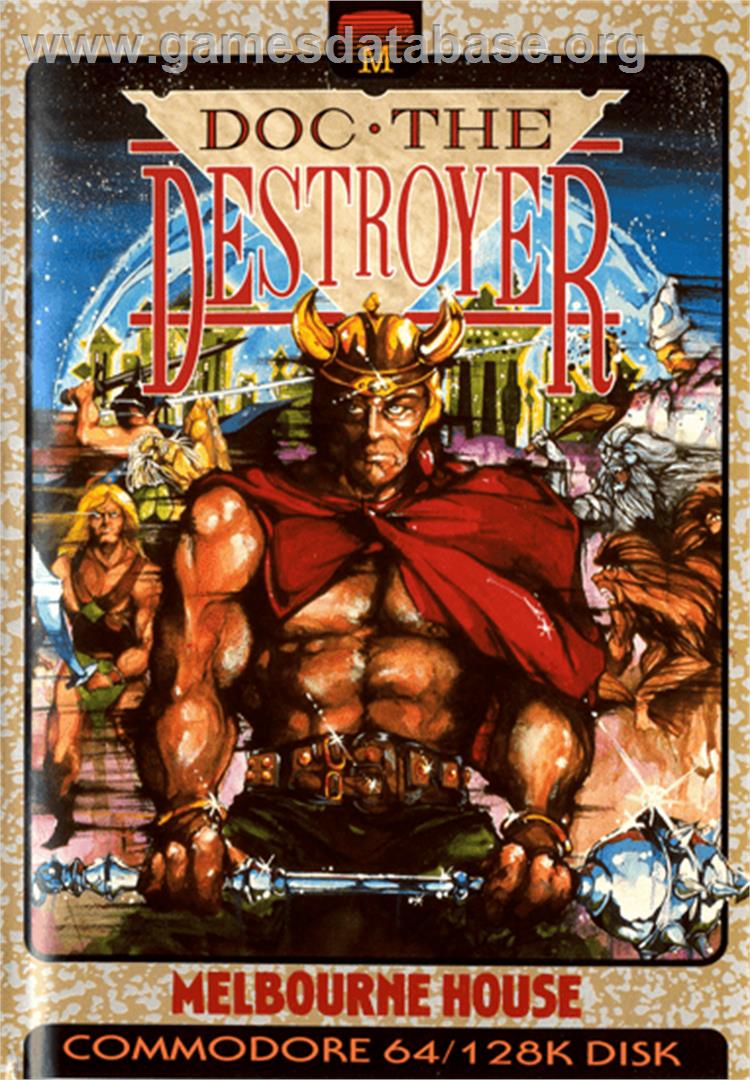 Doc the Destroyer - Commodore 64 - Artwork - Box