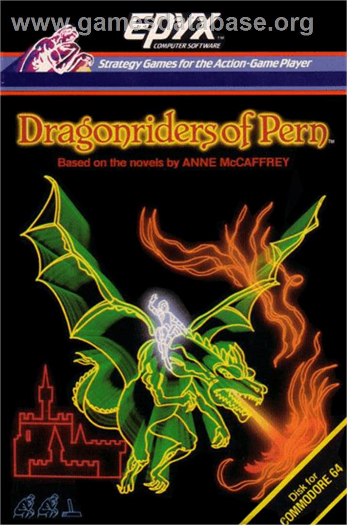 Dragonriders of Pern - Commodore 64 - Artwork - Box