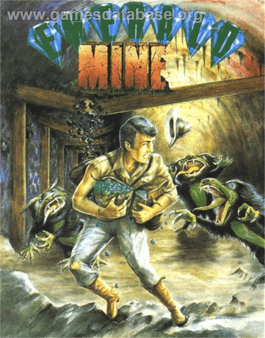 Emerald Mine - Commodore 64 - Artwork - Box