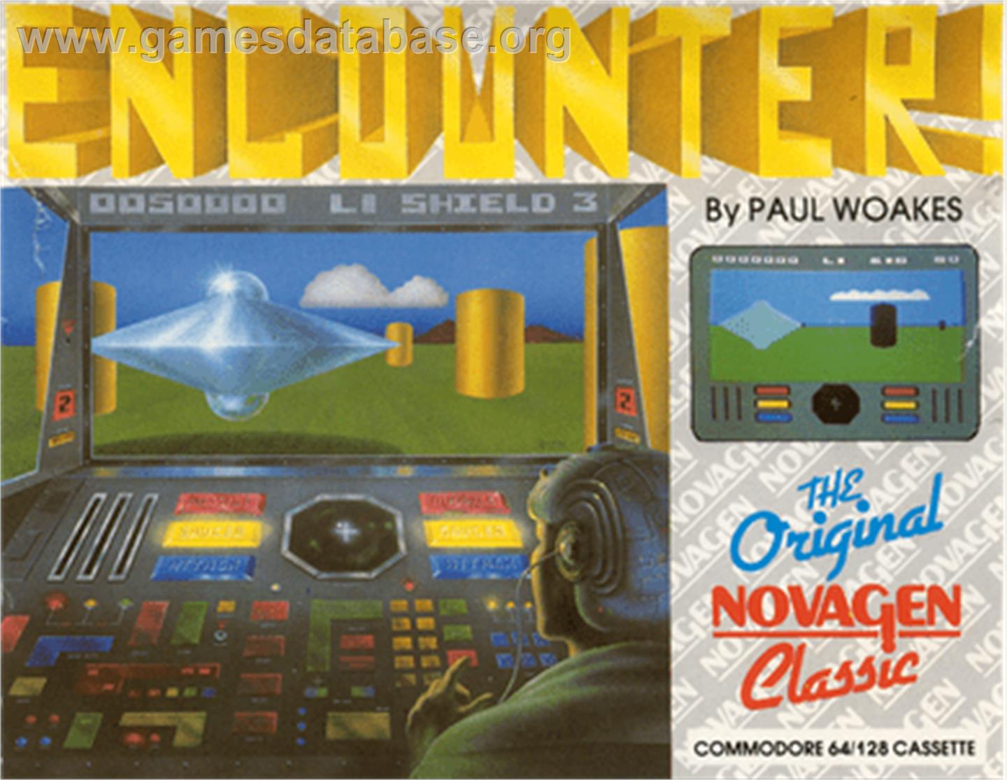Encounter! - Commodore 64 - Artwork - Box