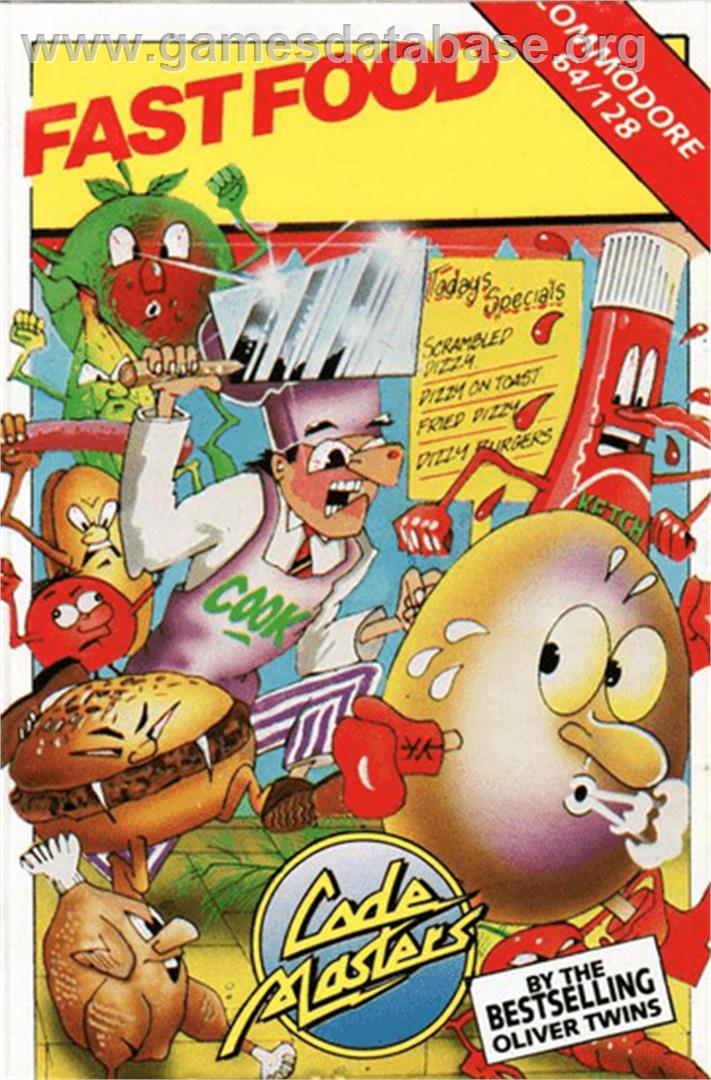 Fast Food - Commodore 64 - Artwork - Box