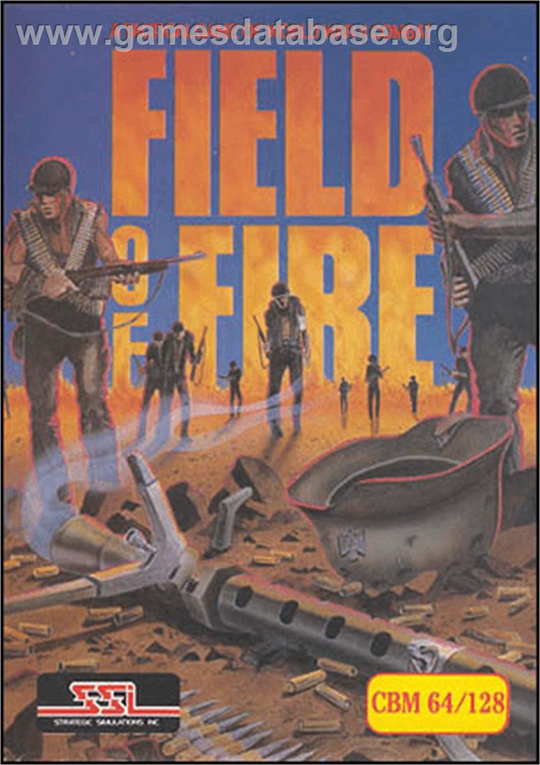Field of Fire - Commodore 64 - Artwork - Box