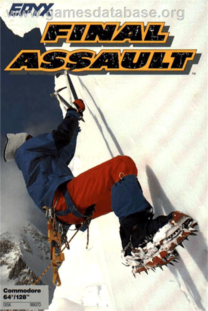 Final Assault - Commodore 64 - Artwork - Box