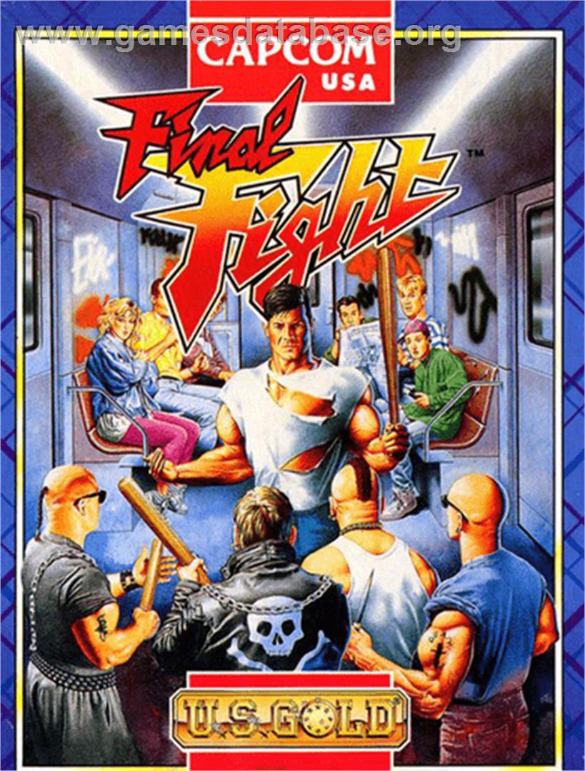 Final Fight - Commodore 64 - Artwork - Box