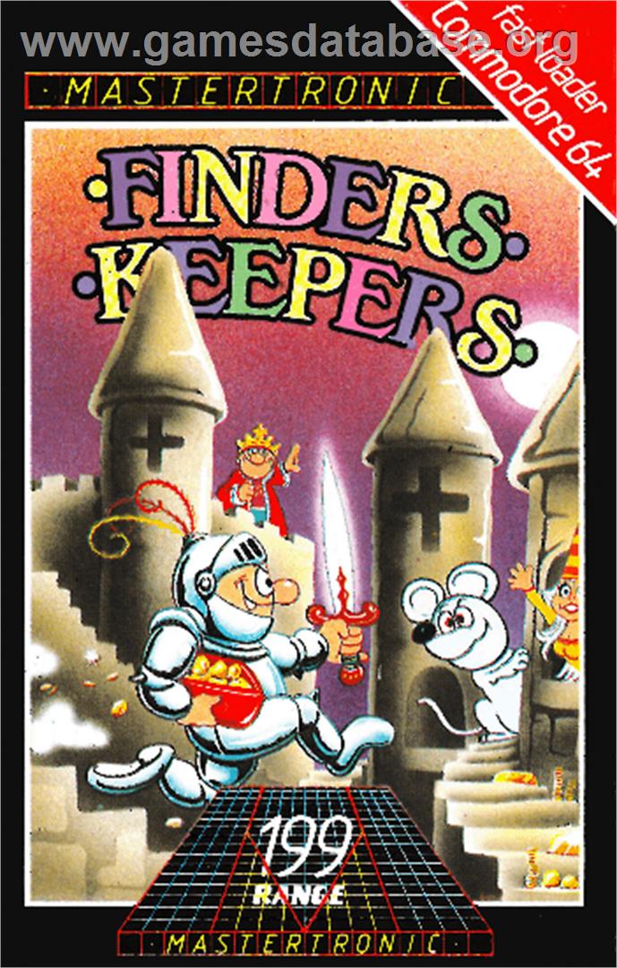 Finders Keepers - Commodore 64 - Artwork - Box