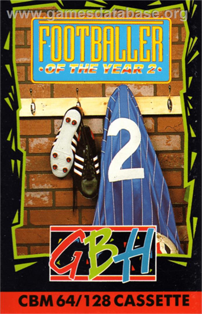 Footballer of the Year 2 - Commodore 64 - Artwork - Box