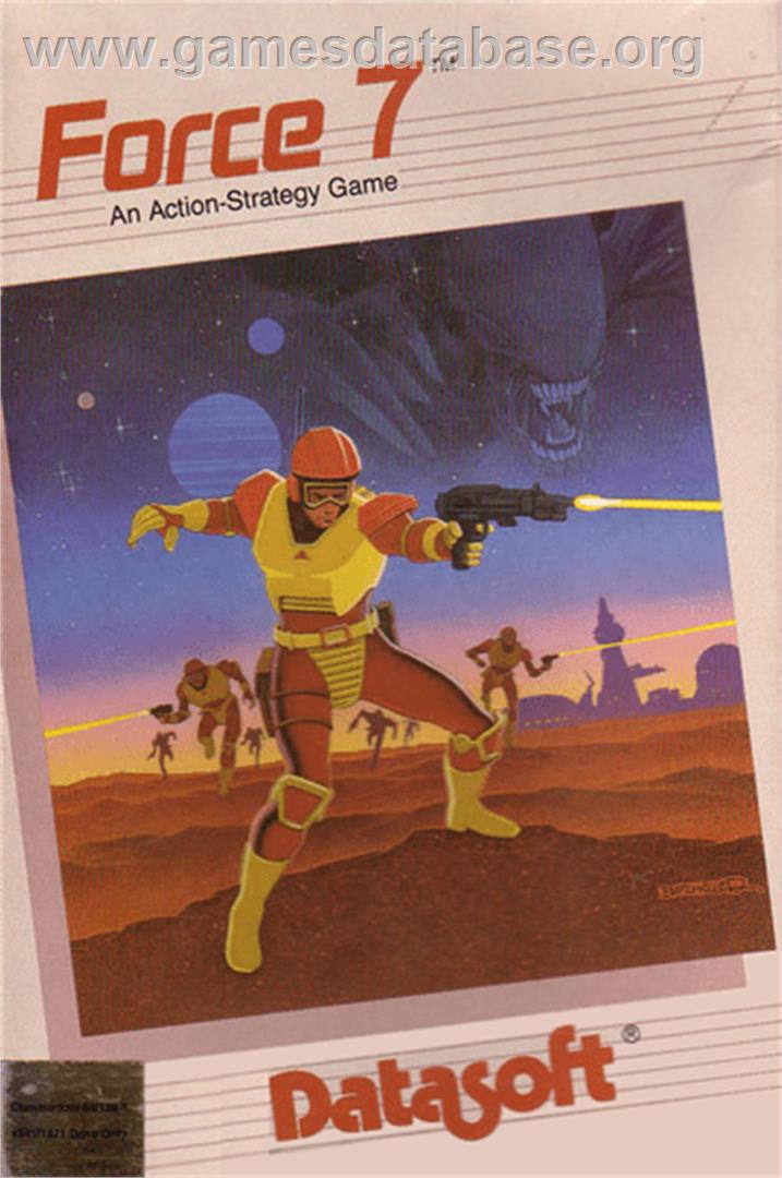 Force Seven - Commodore 64 - Artwork - Box