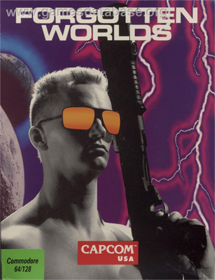 Forgotten Worlds - Commodore 64 - Artwork - Box