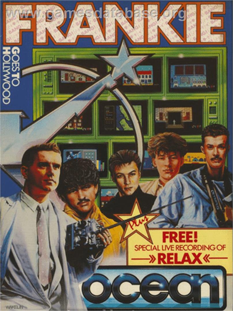 Frankie Goes to Hollywood - Commodore 64 - Artwork - Box