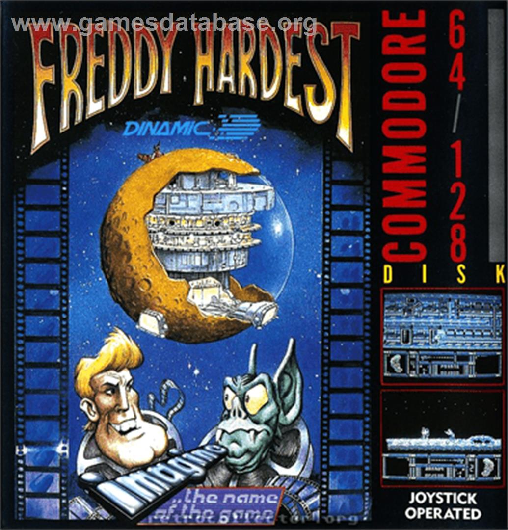 Freddy Hardest - Commodore 64 - Artwork - Box
