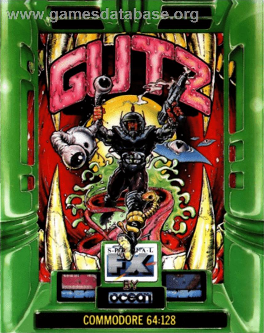G.U.T.Z. - Commodore 64 - Artwork - Box