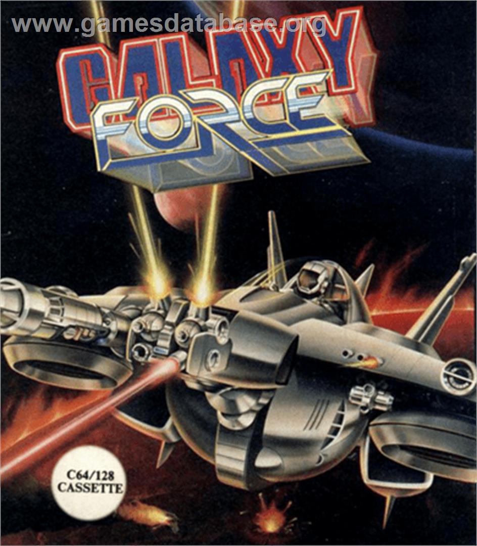Galaxy Force II - Commodore 64 - Artwork - Box