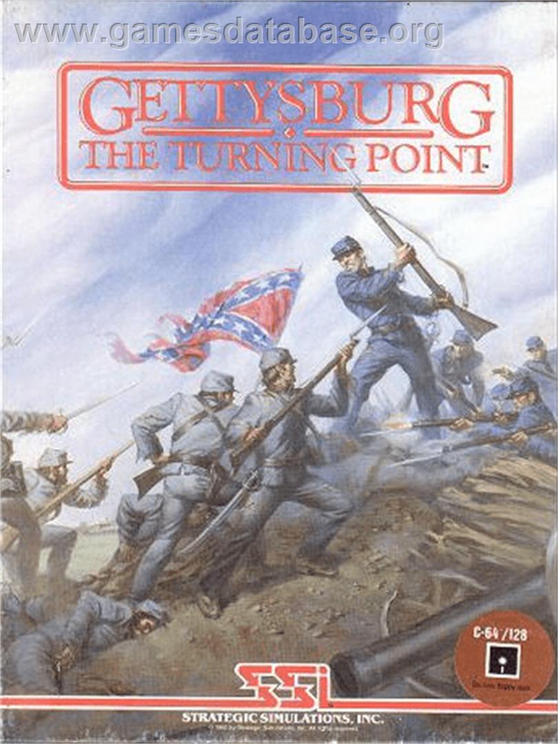 Gettysburg: The Turning Point - Commodore 64 - Artwork - Box