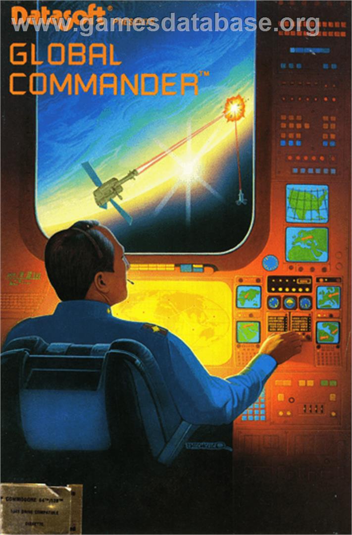 Global Commander - Commodore 64 - Artwork - Box
