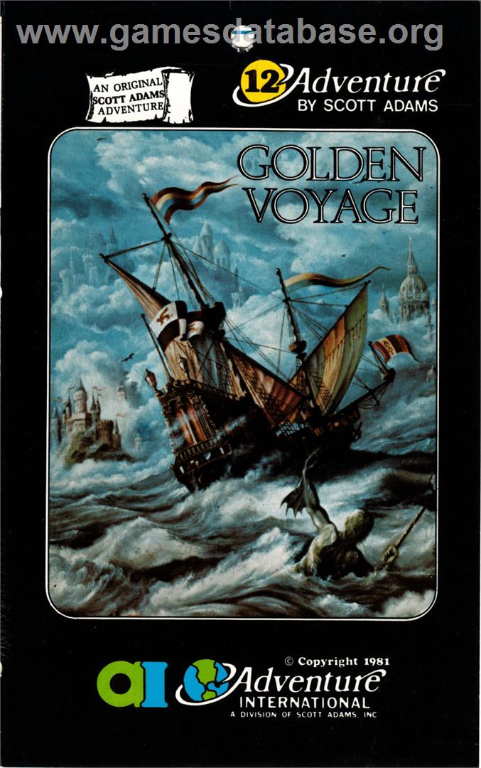 Golden Voyage - Commodore 64 - Artwork - Box
