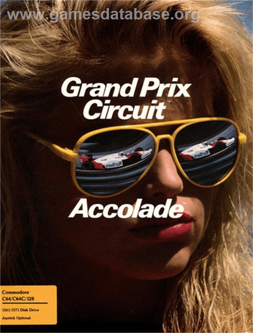 Grand Prix Circuit - Commodore 64 - Artwork - Box