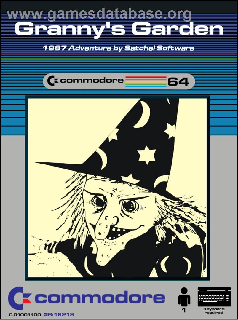 Granny's Garden - Commodore 64 - Artwork - Box