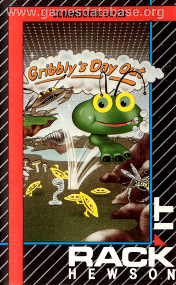 Gribbly's Day Out - Commodore 64 - Artwork - Box