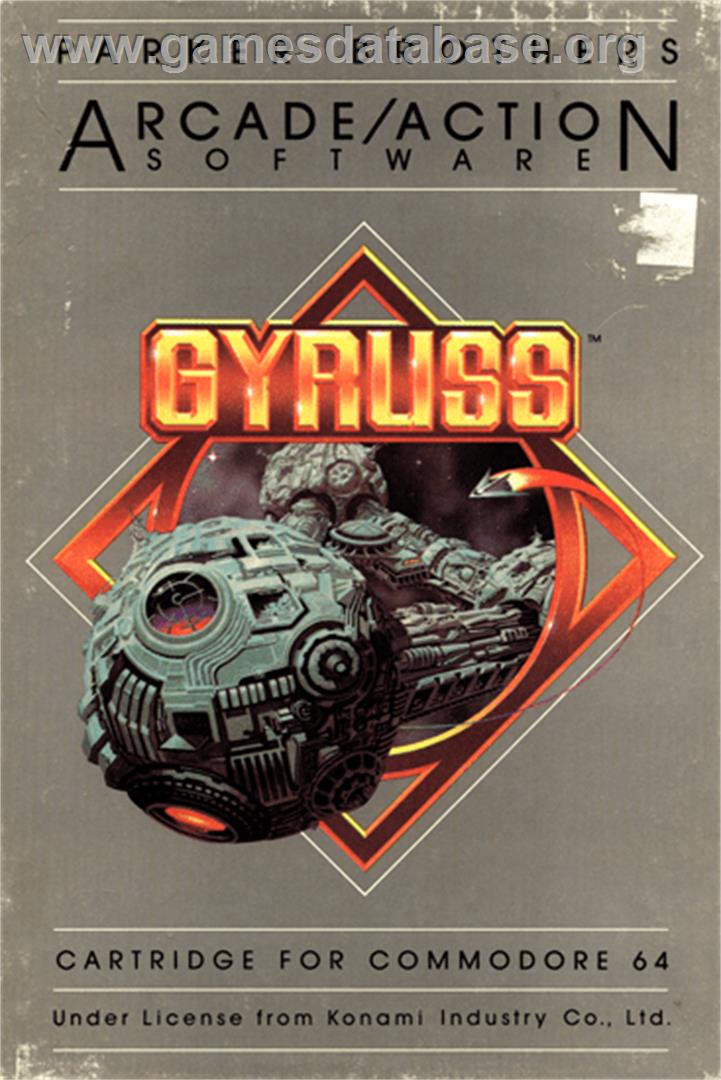 Gyruss - Commodore 64 - Artwork - Box