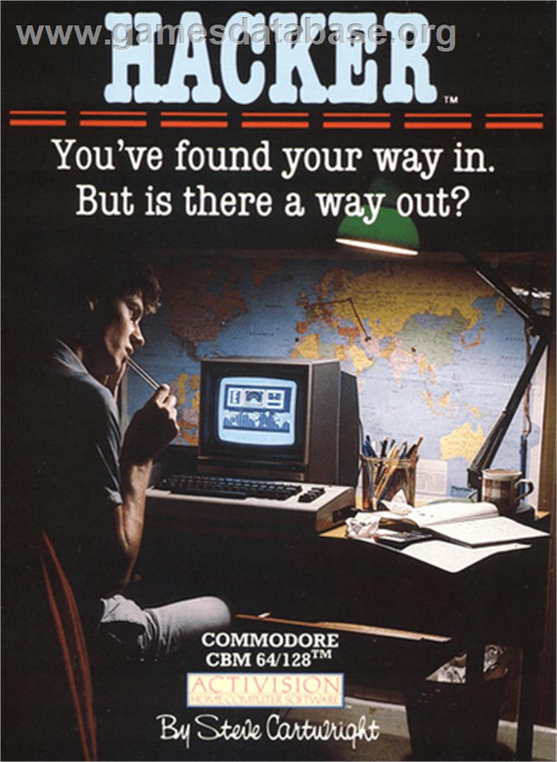 Hacker - Commodore 64 - Artwork - Box
