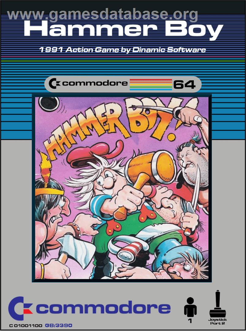Hammer Boy - Commodore 64 - Artwork - Box