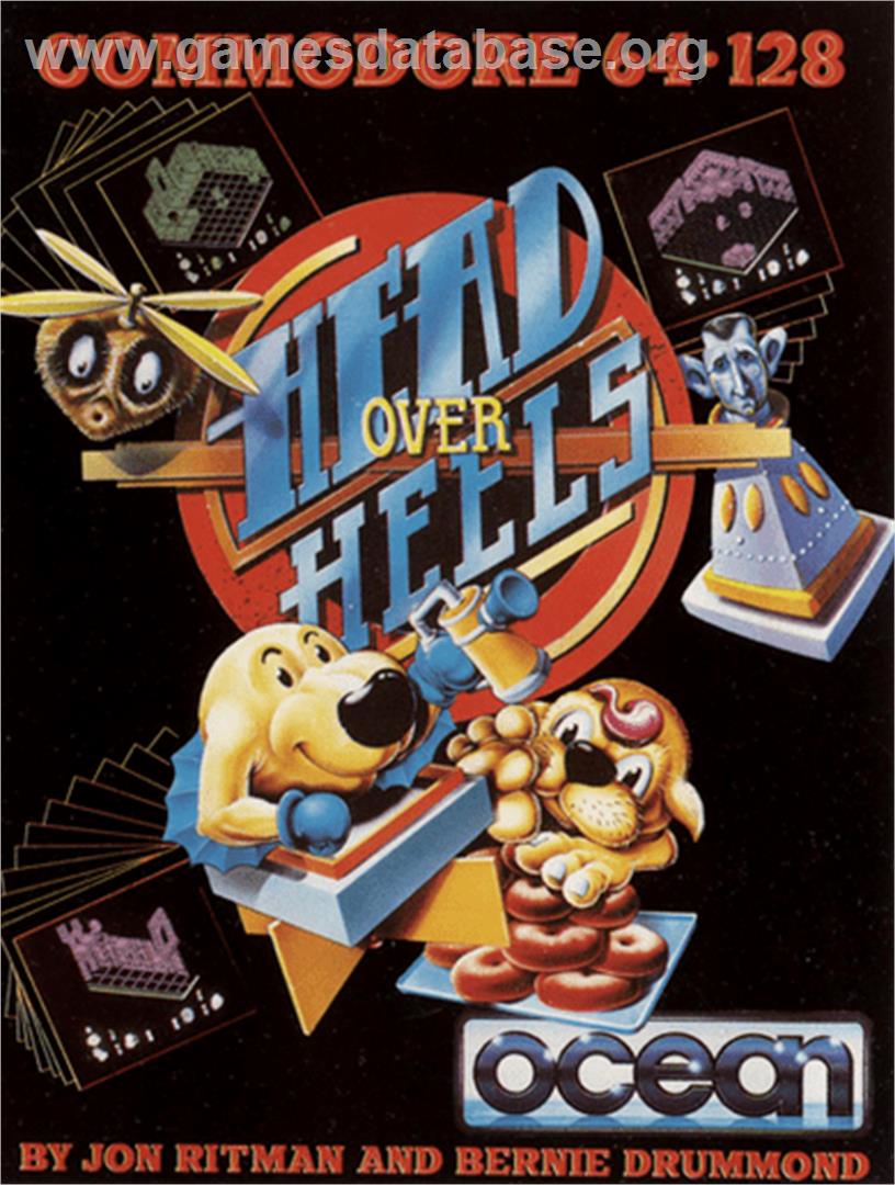 Head Over Heels - Commodore 64 - Artwork - Box