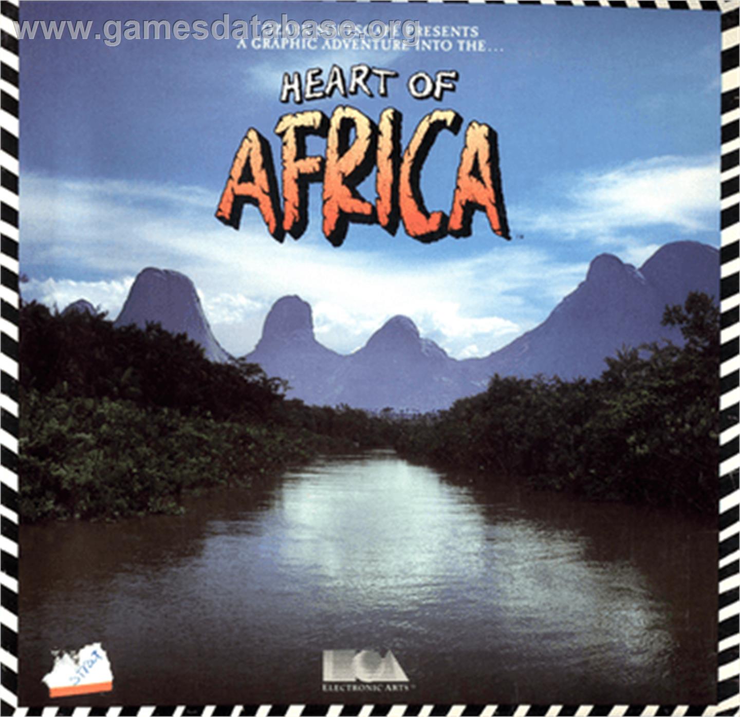Heart of Africa - Commodore 64 - Artwork - Box
