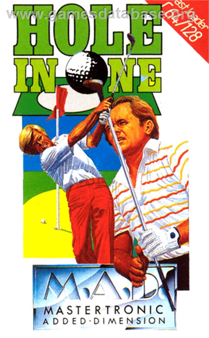 Hole-In-One Miniature Golf - Commodore 64 - Artwork - Box