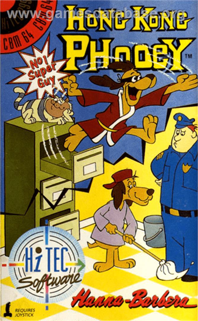 Hong Kong Phooey: No.1 Super Guy - Commodore 64 - Artwork - Box