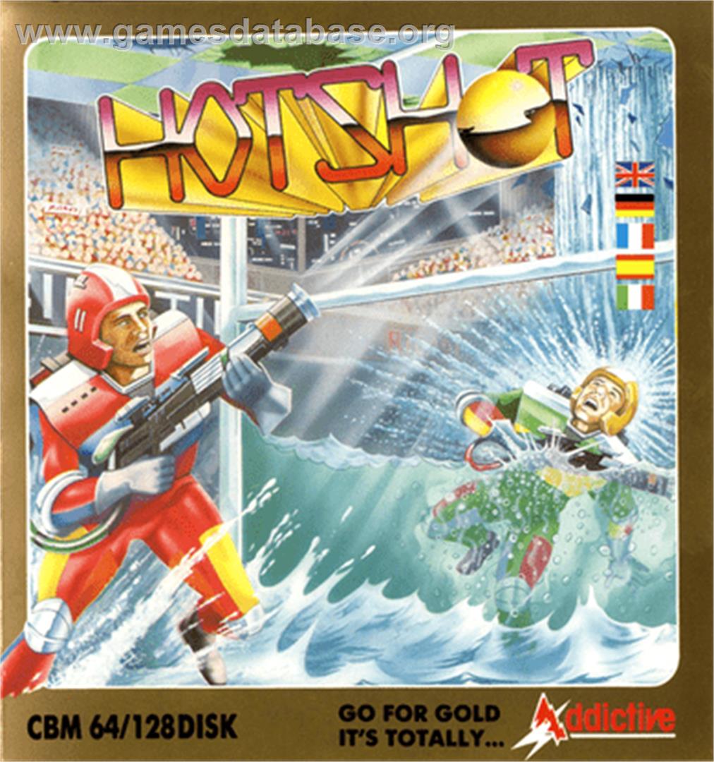 Hotshot - Commodore 64 - Artwork - Box