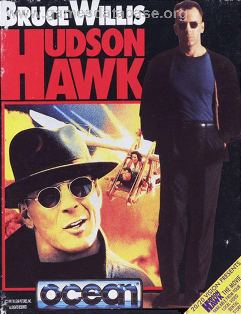 Hudson Hawk - Commodore 64 - Artwork - Box