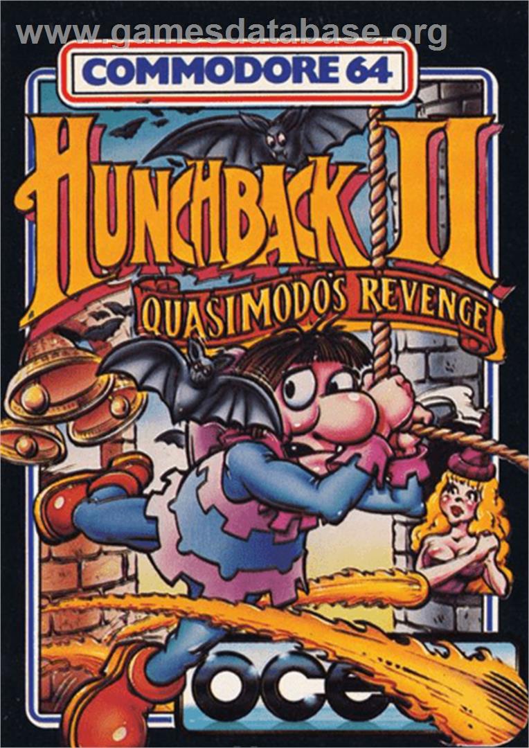Hunchback II: Quasimodo's Revenge - Commodore 64 - Artwork - Box