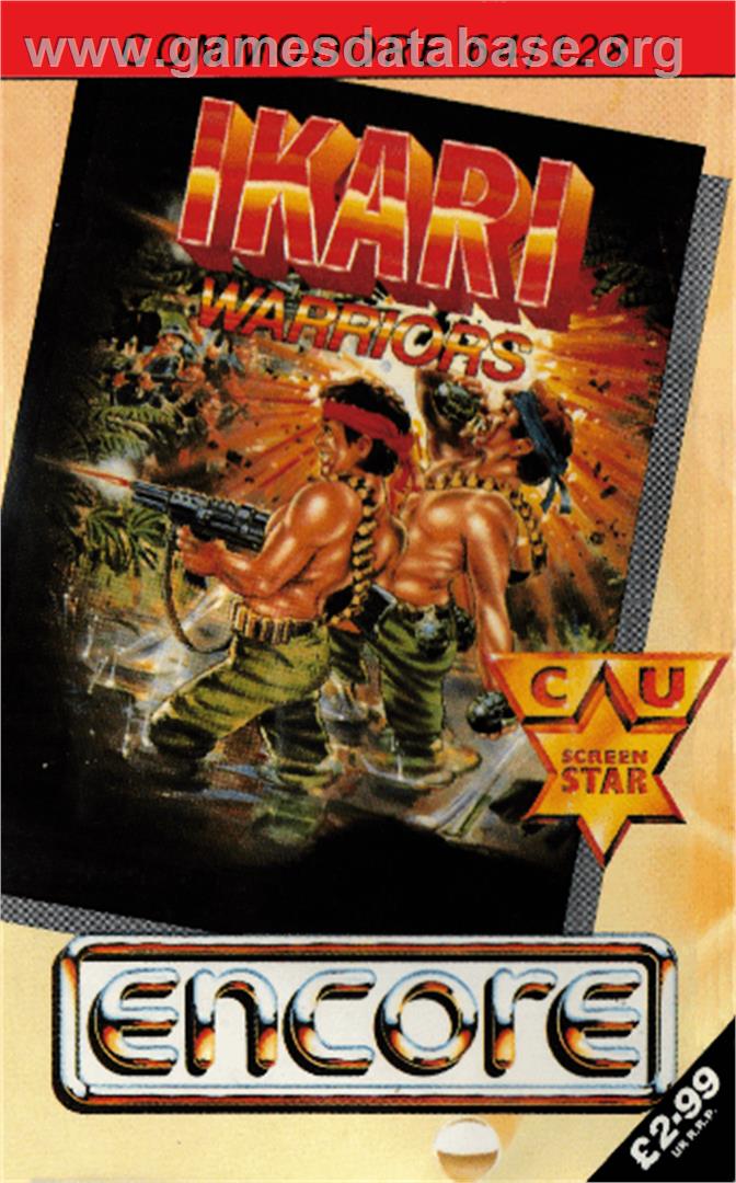 Ikari Warriors - Commodore 64 - Artwork - Box
