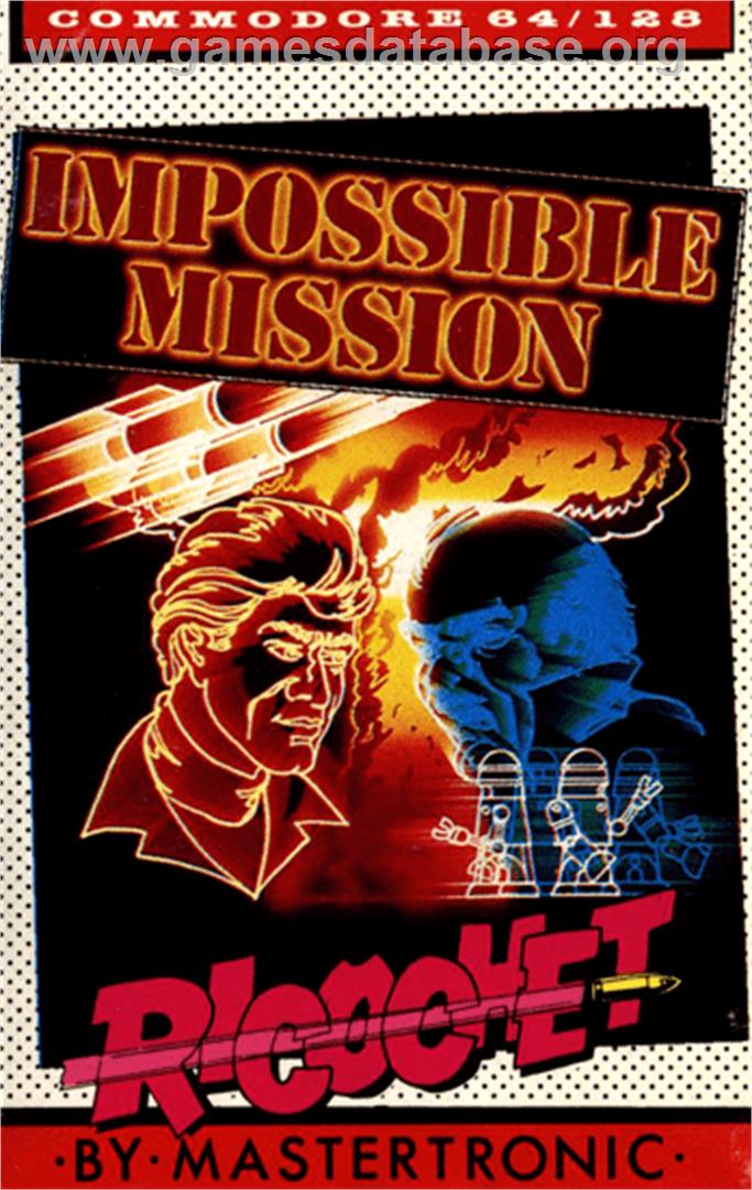 Impossible Mission - Commodore 64 - Artwork - Box