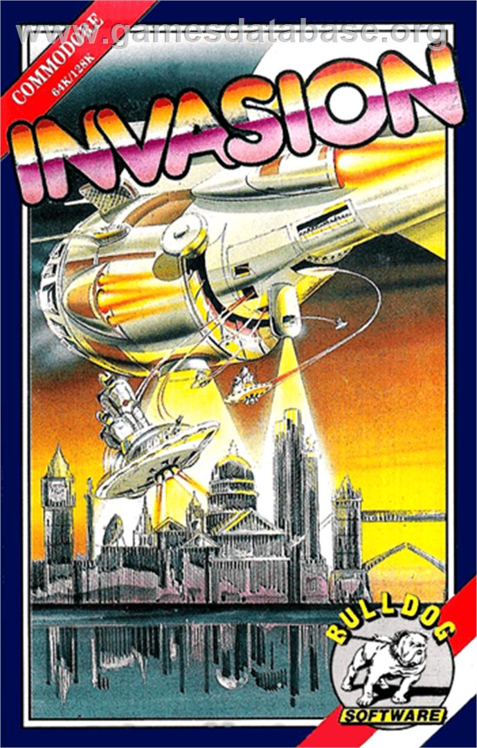 Invasion - Commodore 64 - Artwork - Box