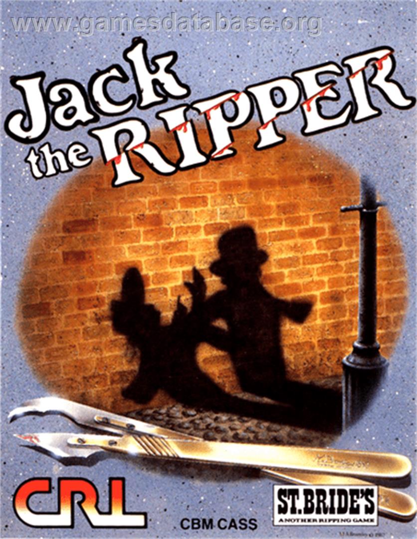 Jack the Ripper - Commodore 64 - Artwork - Box