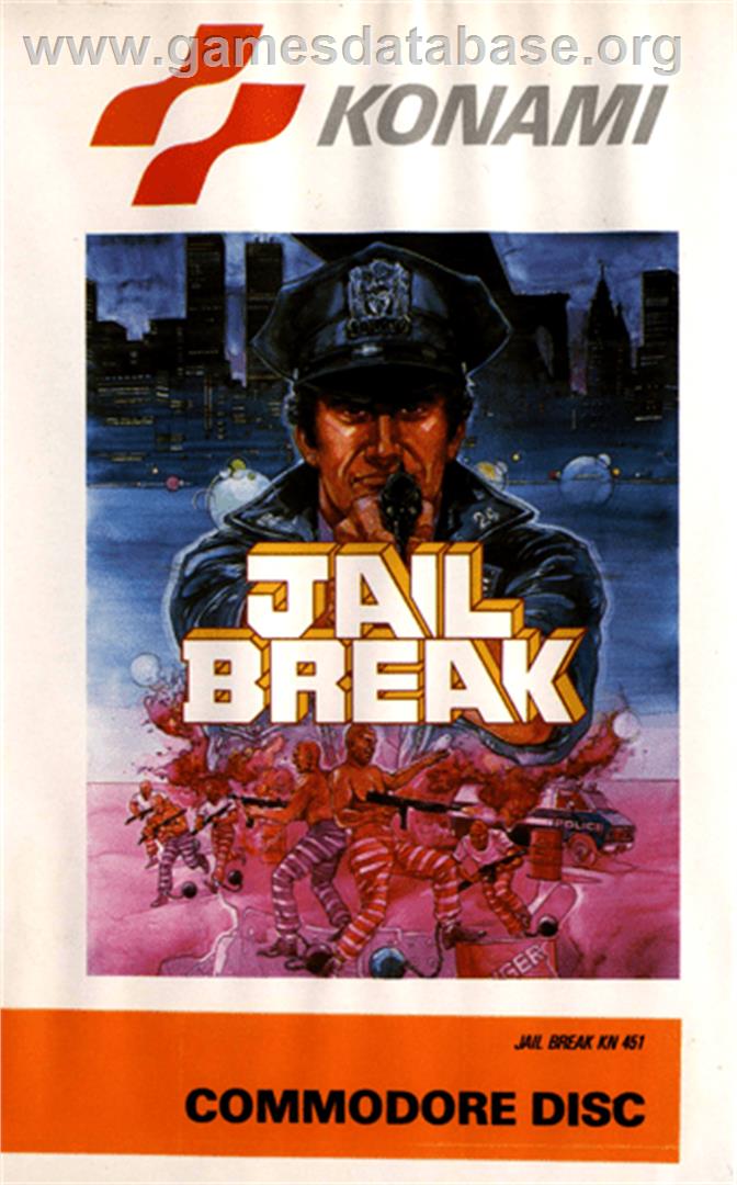 Jail Break - Commodore 64 - Artwork - Box