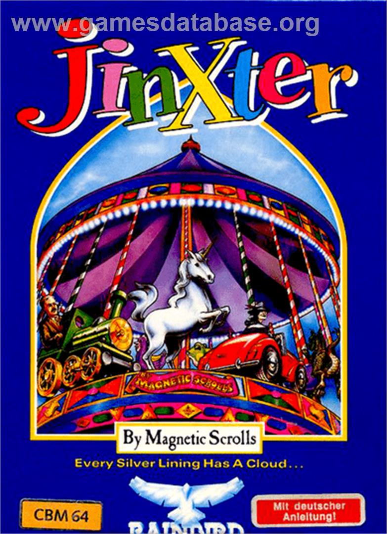 Jinxter - Commodore 64 - Artwork - Box