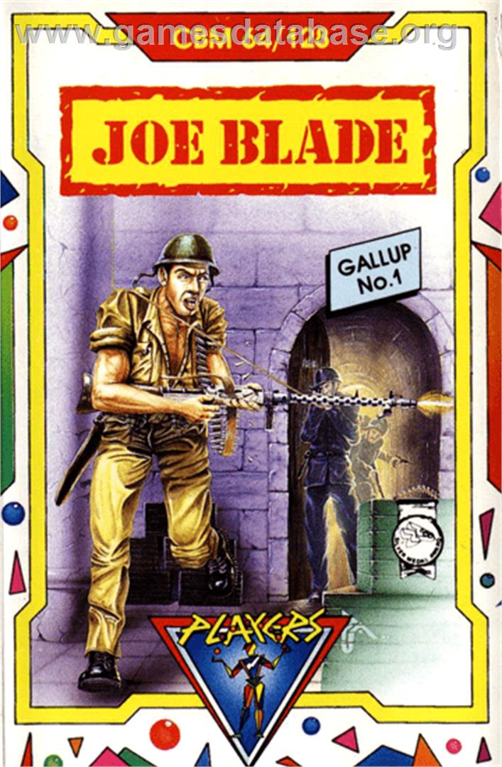 Joe Blade - Commodore 64 - Artwork - Box