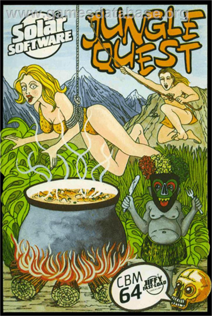 Jungle Quest - Commodore 64 - Artwork - Box