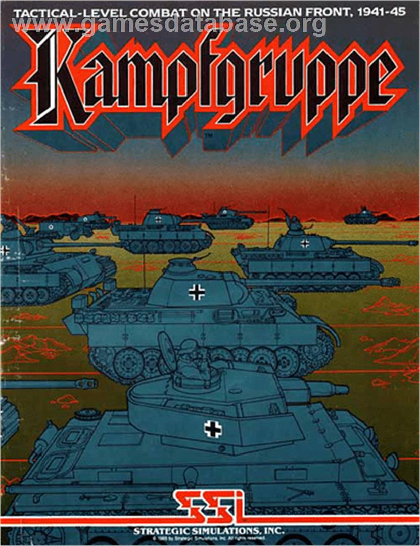 Kampfgruppe - Commodore 64 - Artwork - Box