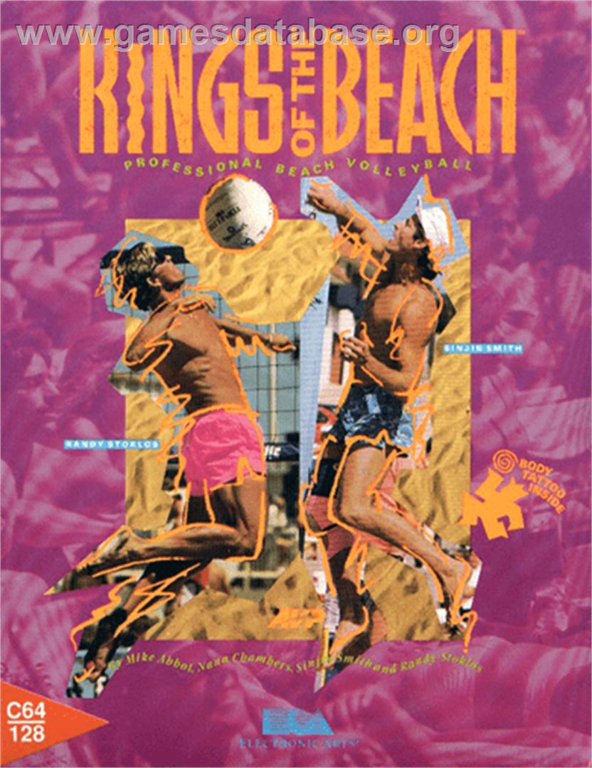 Kings of the Beach - Commodore 64 - Artwork - Box