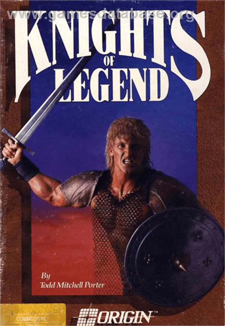 Knights of Legend - Commodore 64 - Artwork - Box