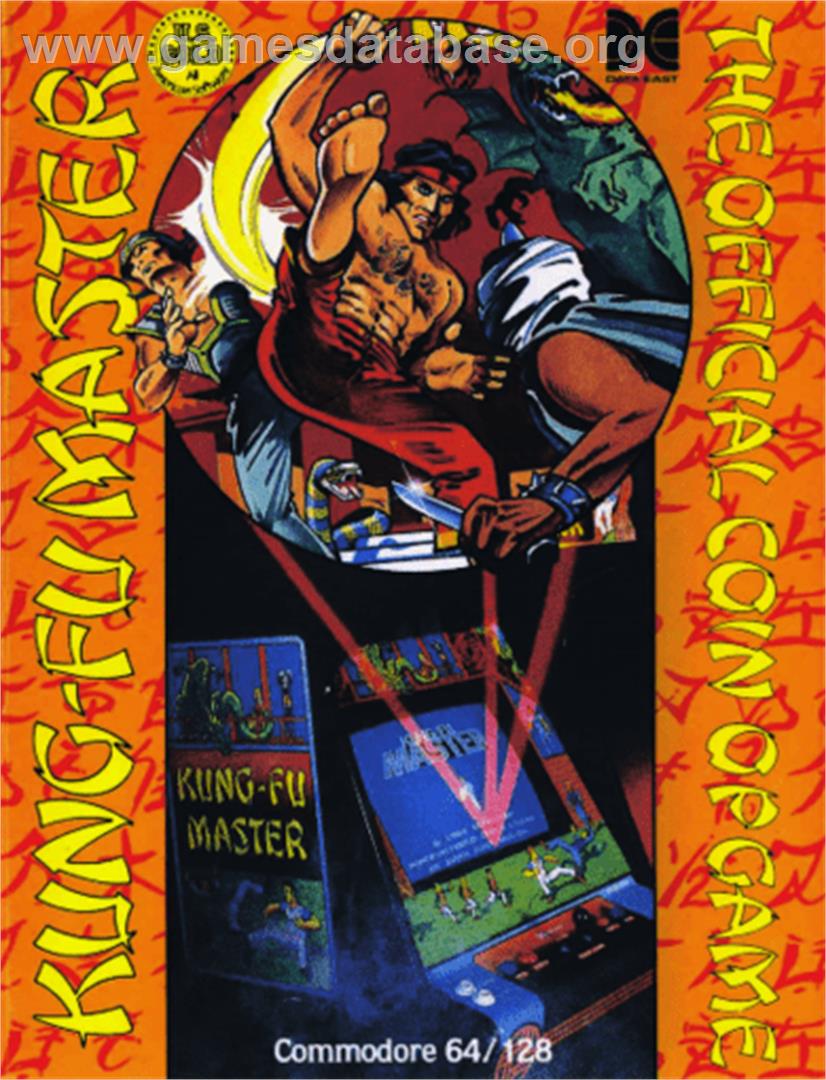 Kung-Fu Master - Commodore 64 - Artwork - Box